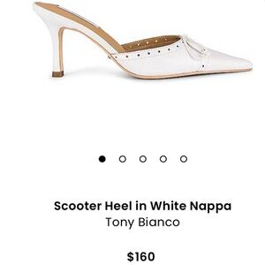 NWT Tony Bianco Scooter Heel